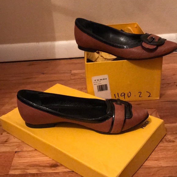 Fendi Shoes - Fendi shoes- buckle flats